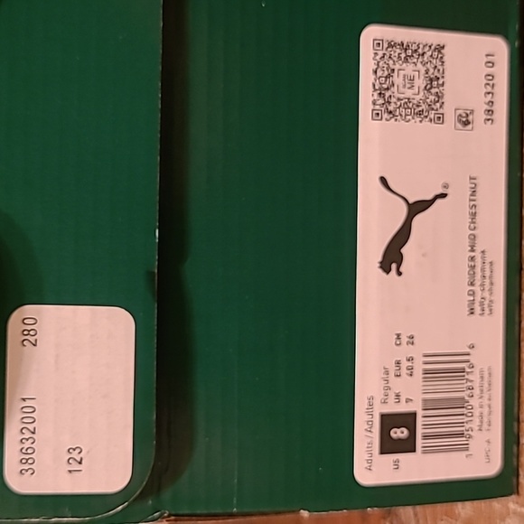 NEW PUMA mens Wild Rider Mid High Top Lace Up Sneakers Mens Sz 8 NIB - Picture 11 of 11